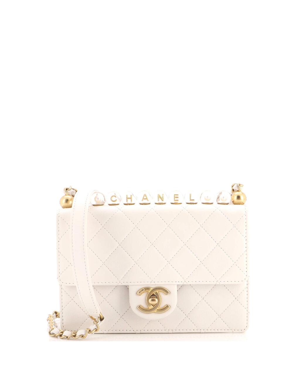 Chanel Chic Pearls Flap Bag Quilted #319034C38B